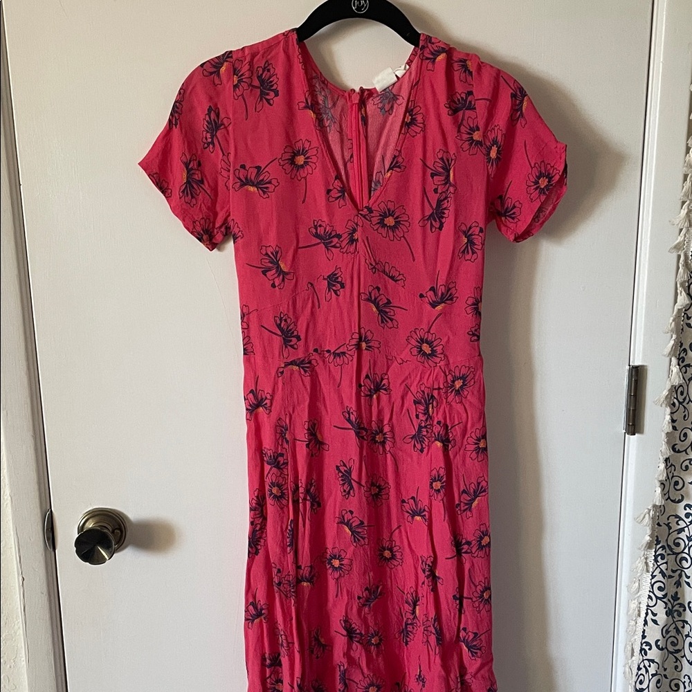 GAP Pink Floral Mini Dress